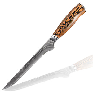 6.5 Inch Fashion Kitchen Damascus Boning & Fillet Knife