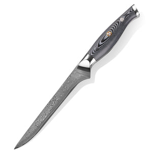 Damascus Steel Core Cutting Boning Knife