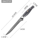 Damascus Steel Core Cutting Boning Knife