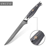 Damascus Steel Core Cutting Boning Knife