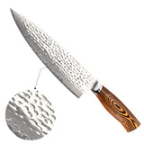 Damascus VG-10 Chef Knife Color Wooden Handle