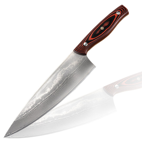8inch Japanese Damascus Steel Chef Knife