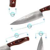 8inch Japanese Damascus Steel Chef Knife