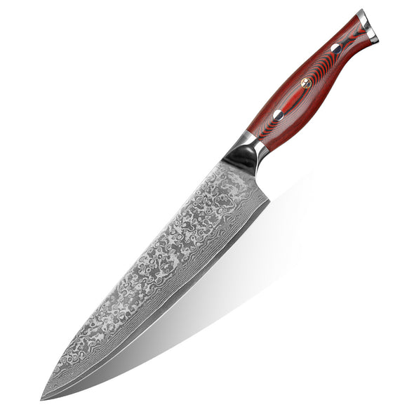 Professional 8-inch Chef VG-10 Damascus Steel Kitchen Knife