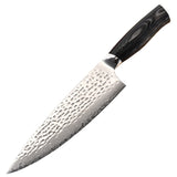 Damascus VG-10 Chef Knife with Balck Handle