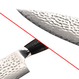 Damascus VG-10 Chef Knife with Balck Handle