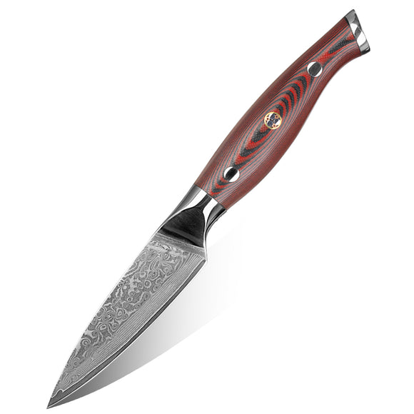 Damascus VG-10 Steel Core Cutting Fruit Paring Knife