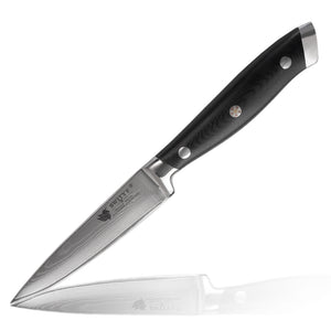 Damascus Stainless Kitchen G-10 Handle Fruit Paring Knife