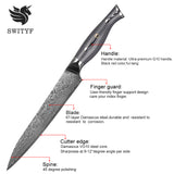 8 inch Meat Kitchen Damascus Slicing Knife sets VG-10
