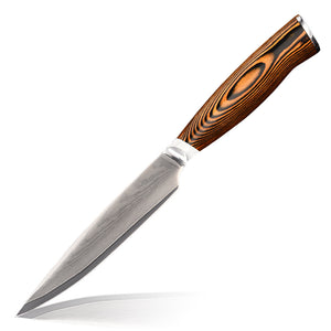 Damascus Multi Kitchen Helper Utility Kitchen Knives