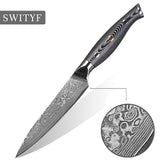 Utility Multifunctional Kitchen Knife G10 Handle