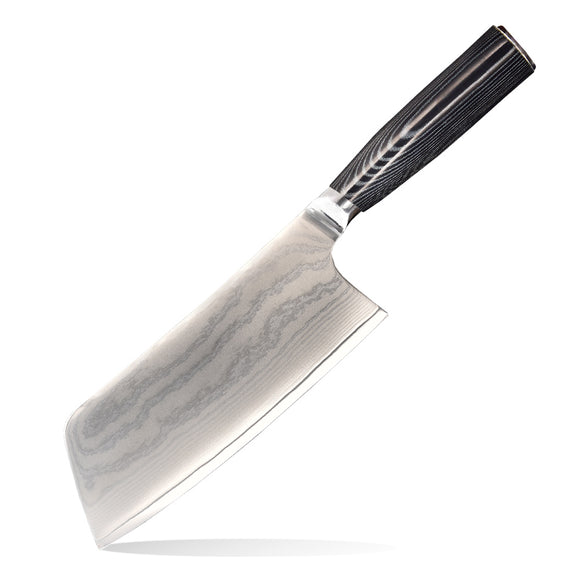 Handmade Kitchen Chopping Knife Butcher Damascus