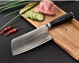 Handmade Kitchen Chopping Knife Butcher Damascus